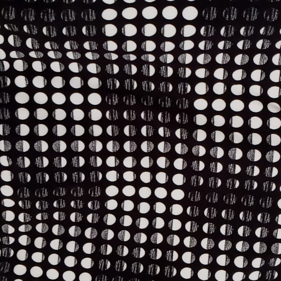 Zac & Rachel Golf/Tennis Skort Black/White Circles Size 16 Petite - Picture 2 of 11